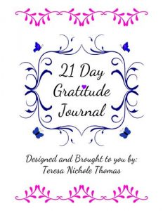 21 Day Gratitude Journal Pic 01