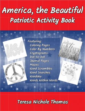 America the Beautiful Activity Book Cover