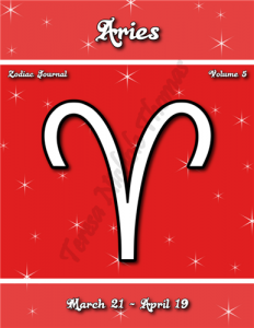 Aries Zodiac Journal Volume 5 Pic 01