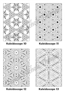 Calm Kaleidoscopes Adult Coloring Book Volume 02 Pic 04