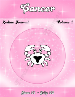 Cancer Zodiac Journal Volume 1 Pic 01