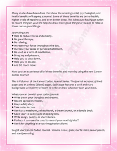 Cancer Zodiac Journal Volume 1 Pic 05
