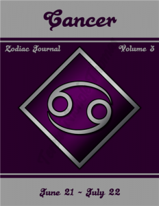 Cancer Zodiac Journal Volume 3 Pic 01