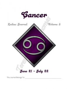 Cancer Zodiac Journal Volume 3 Pic 02