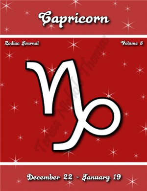 Capricorn Zodiac Journal Volume 5 Pic 01