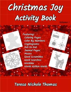 Christmas Joy Activity Book Volume 1 Pic 01