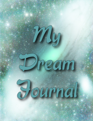 Outer Space Dream Journal Cover Front