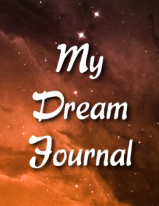 Starry Sky Dream Journal Cover Front