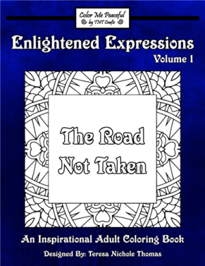 Enlightened Expressions Coloring Book Volume 01 Cover
