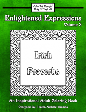 Enlightened Expressions Coloring Book Volume 03 Cover