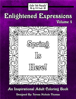 Enlightened Expressions Coloring Book Volume 04 Cover