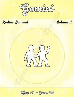 Gemini Zodiac Journal Volume 1 Pic 01