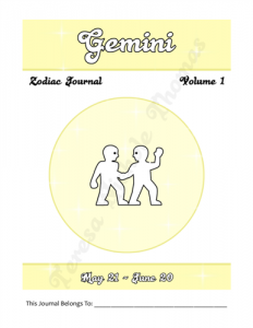 Gemini Zodiac Journal Volume 1 Pic 02