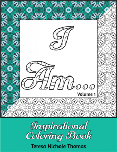 I Am Inspirational Coloring Book Volume 01 Cover