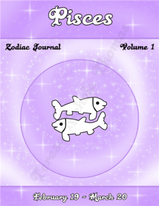 Pisces Zodiac Journal Volume 1 Pic 01