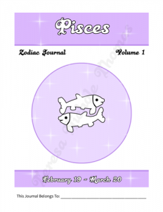 Pisces Zodiac Journal Volume 1 Pic 02