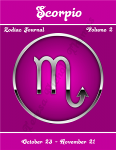 Scorpio Zodiac Journal Volume 2 Pic 01