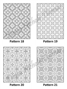 Tranquil Patterns Adult Coloring Book Volume 1 Pic 06