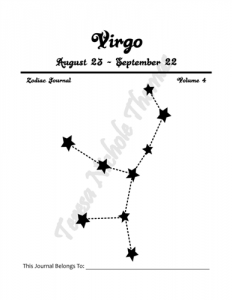 Virgo Zodiac Journal Volume 4 Pic 02