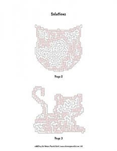 aMAZing Cat Mazes Puzzle Book Volume 1 Pic 07