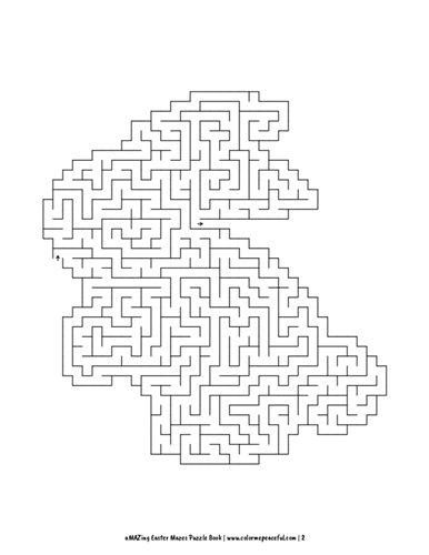 aMAZing Easter Mazes Puzzle Book Volume 1 Pic 02