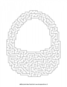 aMAZing Easter Mazes Puzzle Book Volume 1 Pic 03