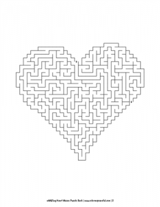 aMAZing Heart Mazes Puzzle Book Volume 1 Pic 02