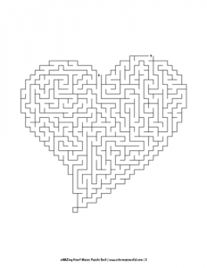 aMAZing Heart Mazes Puzzle Book Volume 1 Pic 03