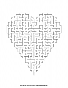 aMAZing Heart Mazes Puzzle Book Volume 1 Pic 05