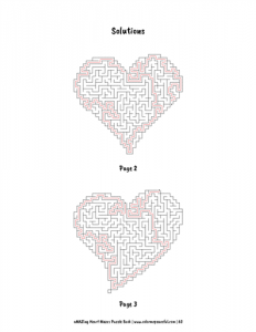 aMAZing Heart Mazes Puzzle Book Volume 1 Pic 07